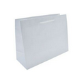 White Matte Finish Eurotote Bag (13"x5"x10")